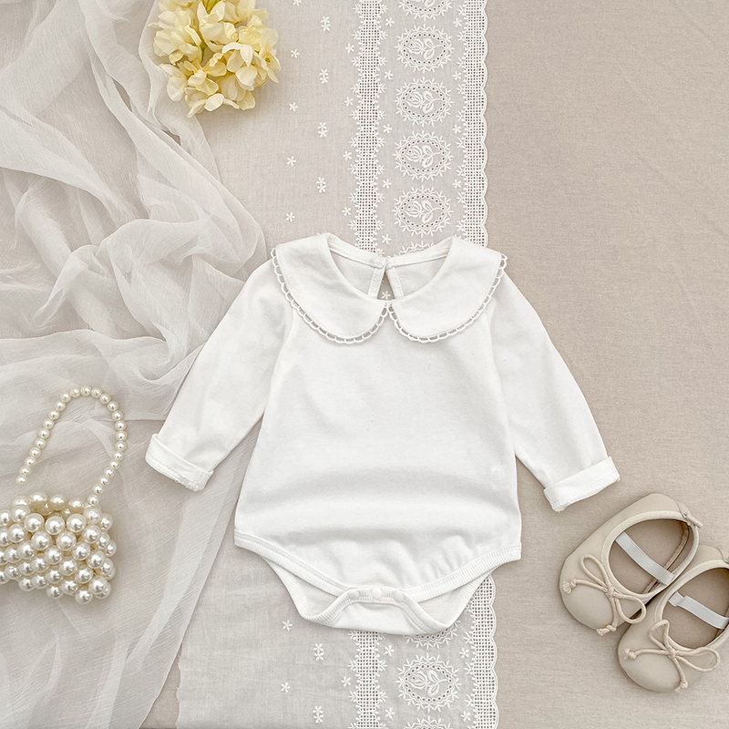 Bamboo Bodysuit Baby - Baju Monyet Bayi Perempuan Baru Pakaian