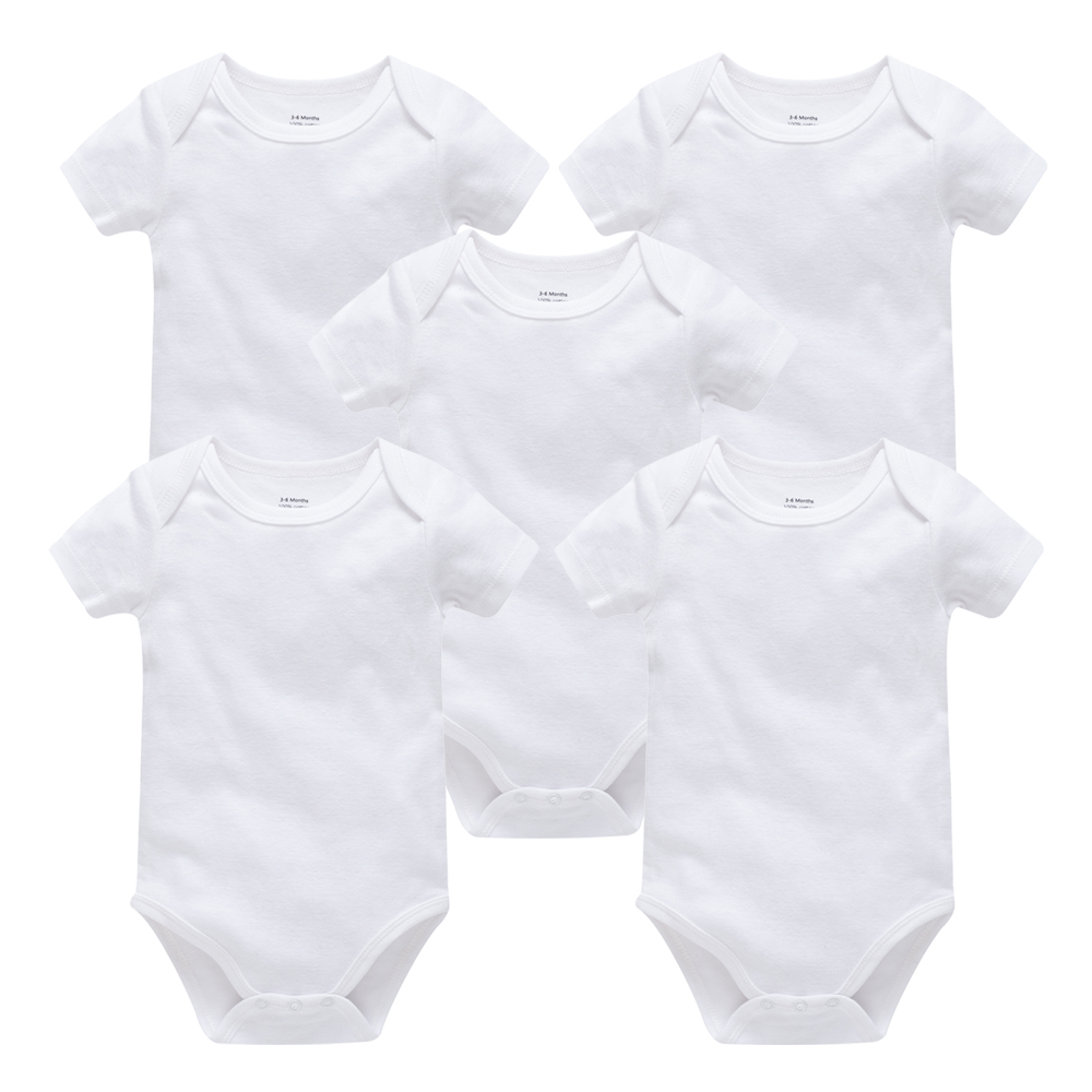 Bamboo Bodysuit Baby - Kavkas 3PCS 5PCS bayi laki-laki perempuan