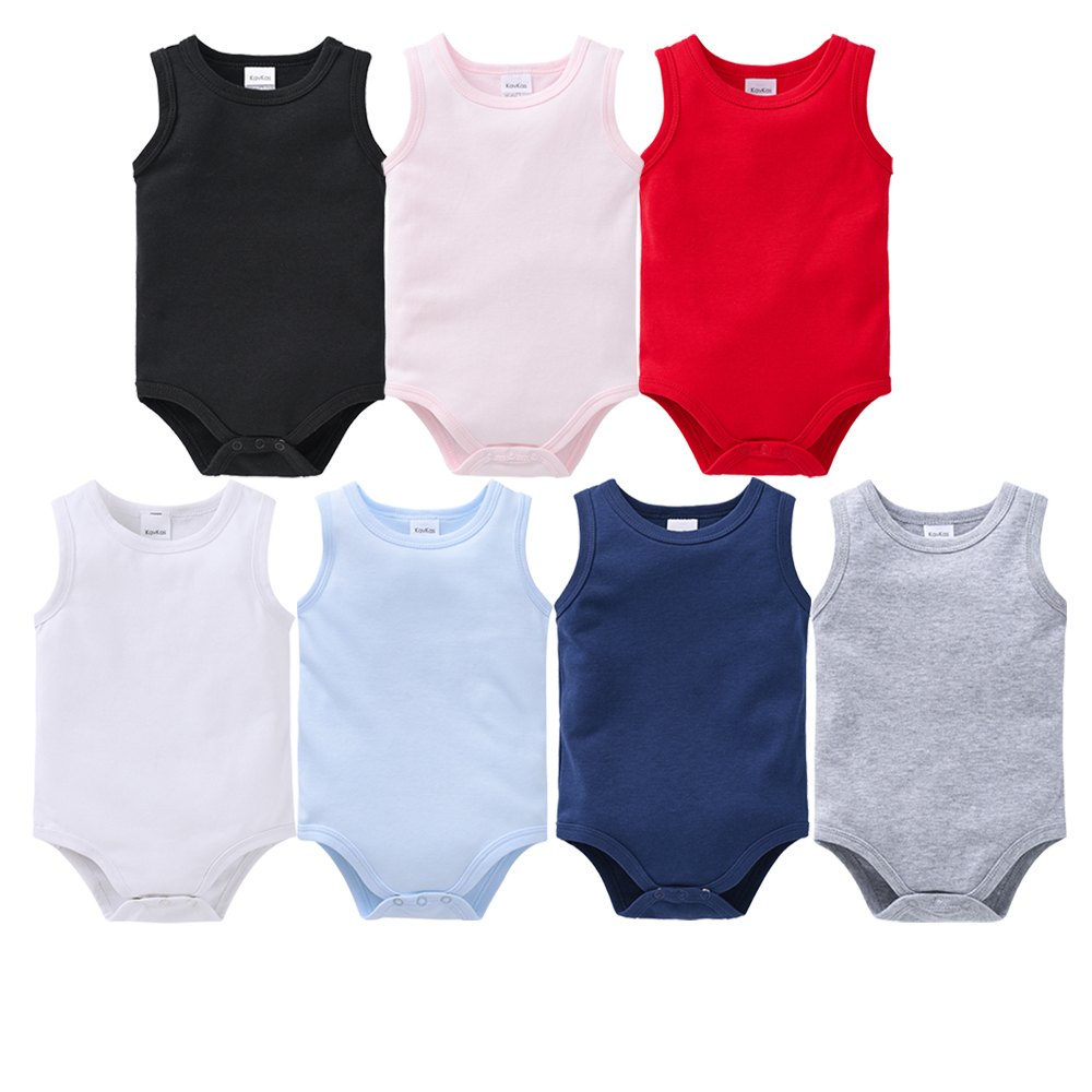 Bamboo Bodysuit Baby - Kavkas 3 Buah Bodysuit Rompi Bayi