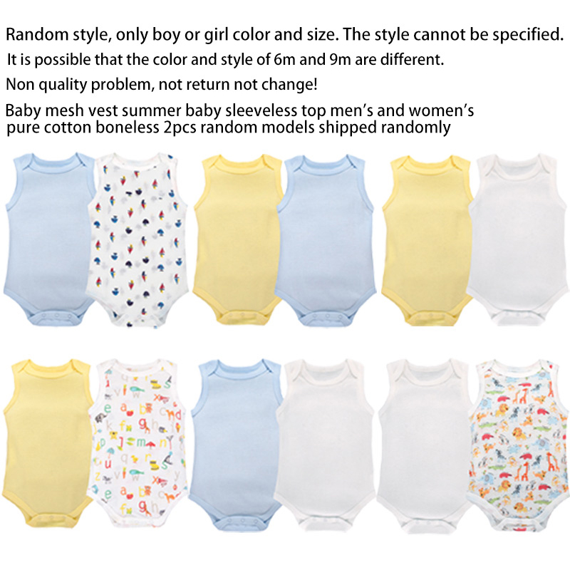 Bamboo Bodysuit Baby - Jumpsuit bayi laki-laki/perempuan, lengan pendek katun