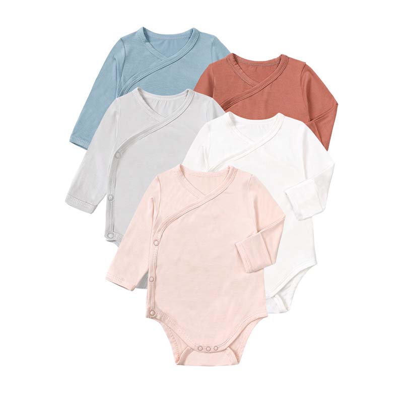 Bamboo Bodysuit Baby - Pakaian Bayi 0–24 Bulan Bodysuit Serat