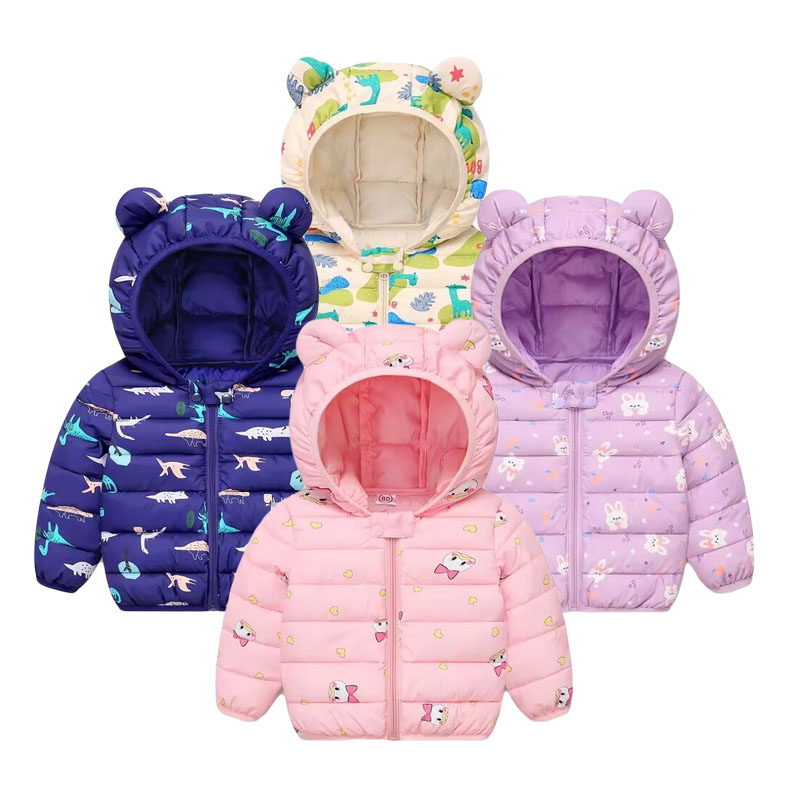 Baby Clothing Dividers - Anak-anak mantel katun kartun bayi jaket