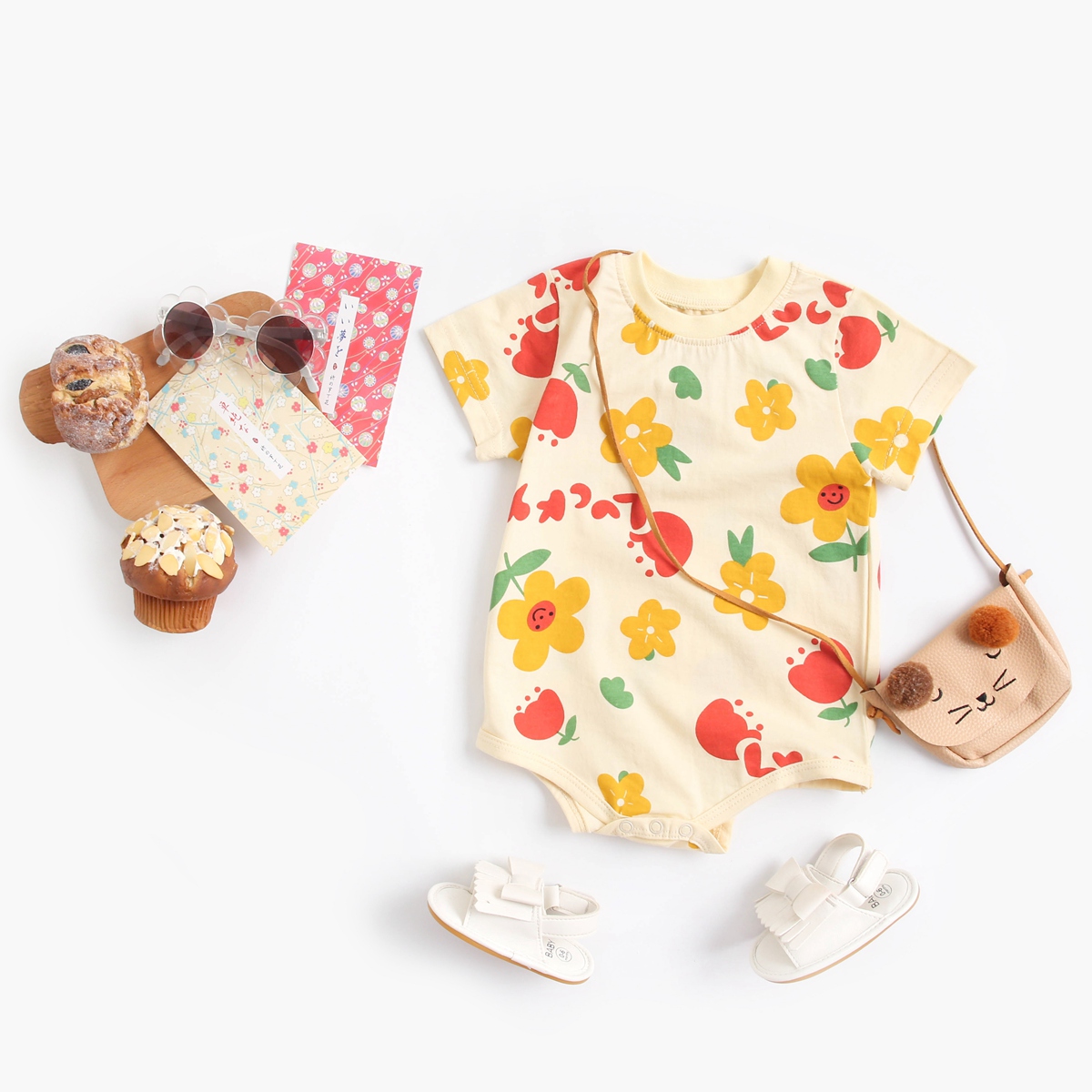 Sanlutoz Baju Terusan Bayi Lak - Bamboo Bodysuit Baby ulasan dan harga