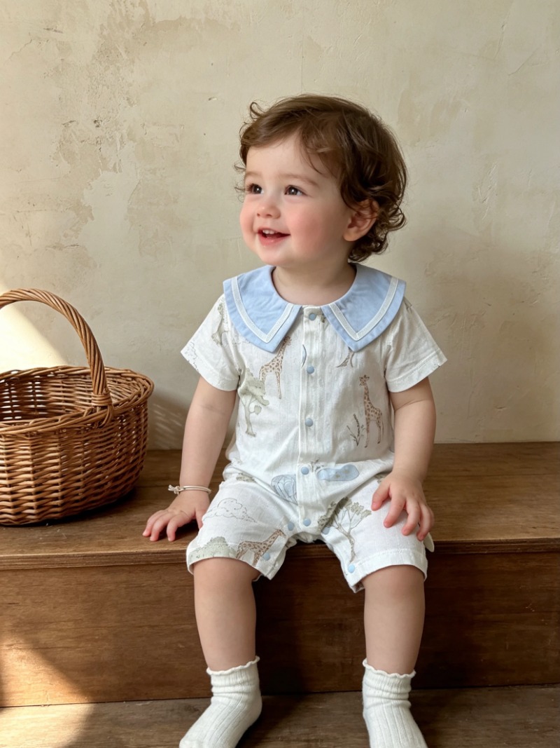 Pakaian Bayi Jerapah Baju Teru - Bamboo Bodysuit Baby ulasan dan harga