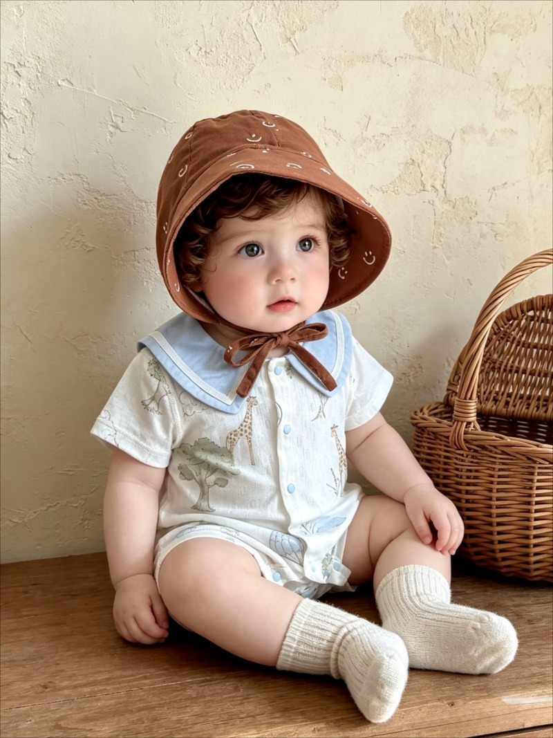Pakaian Bayi Jerapah Baju Teru - Bamboo Bodysuit Baby ulasan dan harga