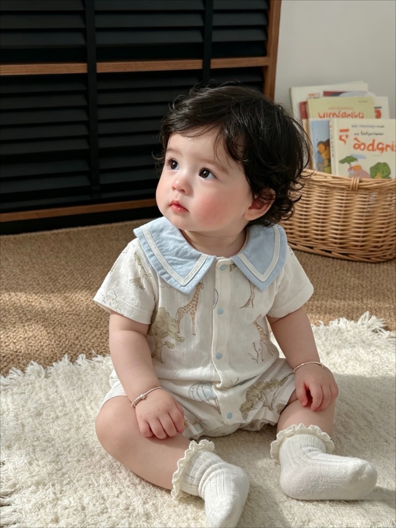 Pakaian Bayi Jerapah Baju Teru - Bamboo Bodysuit Baby ulasan dan harga