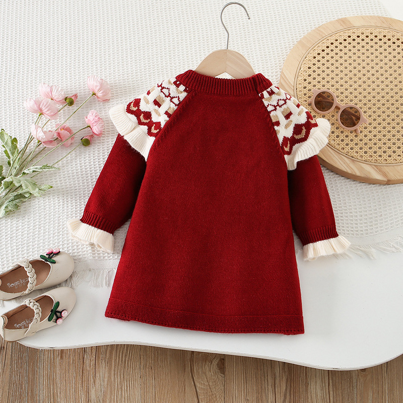 Gaun Rajutan Anak Perempuan Ga - Baby Clothing Line ulasan dan harga