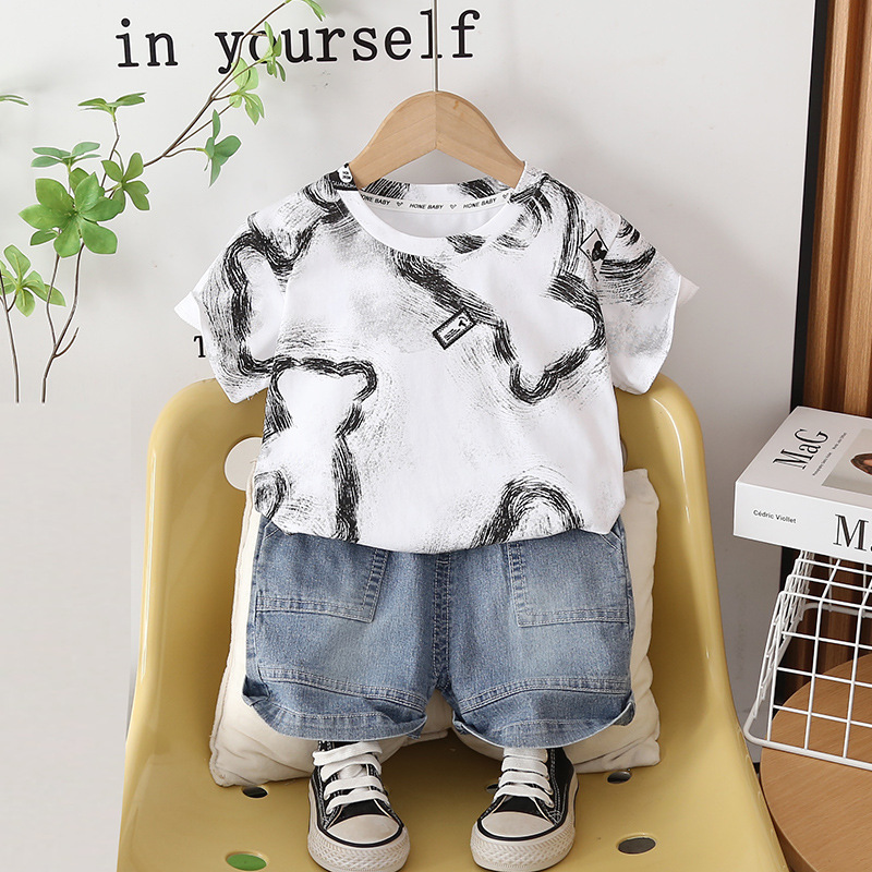 Pakaian Anak Laki-laki Balita  - Baby Clothing Drawing ulasan dan harga