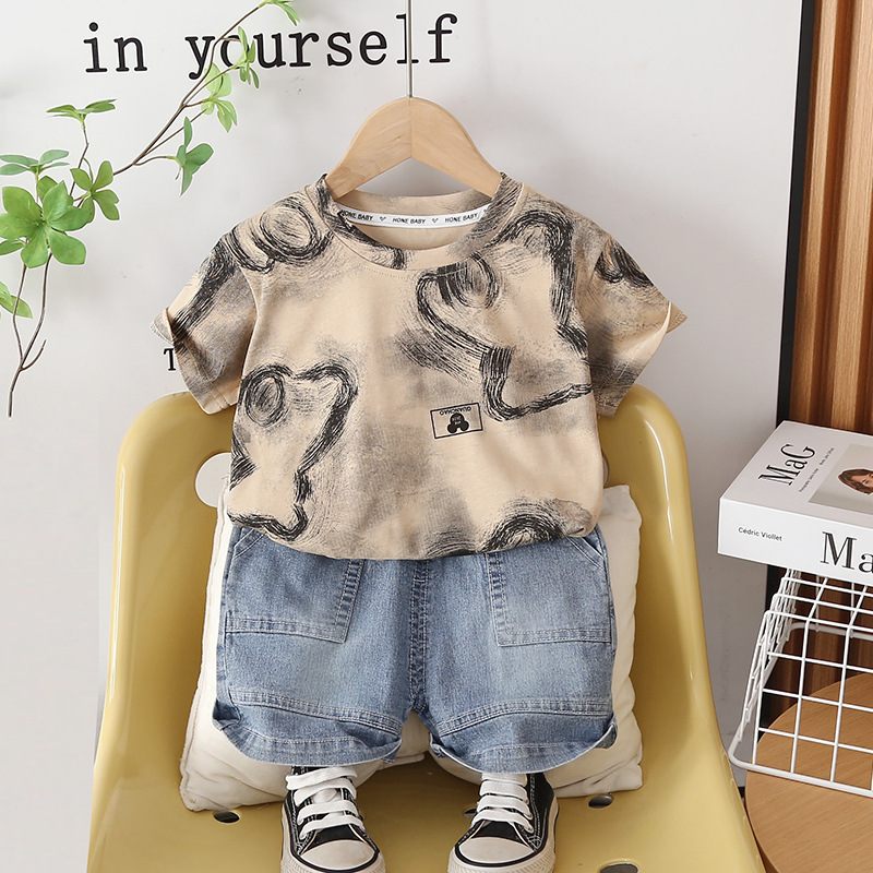 Pakaian Anak Laki-laki Balita  - Baby Clothing Drawing ulasan dan harga