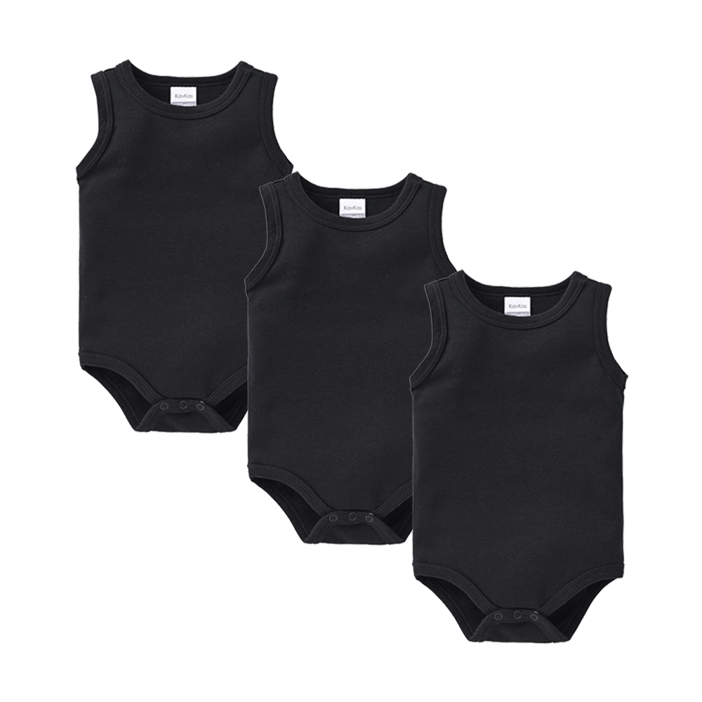 Kavkas 3 Buah Bodysuit Rompi B - Bamboo Bodysuit Baby ulasan dan harga