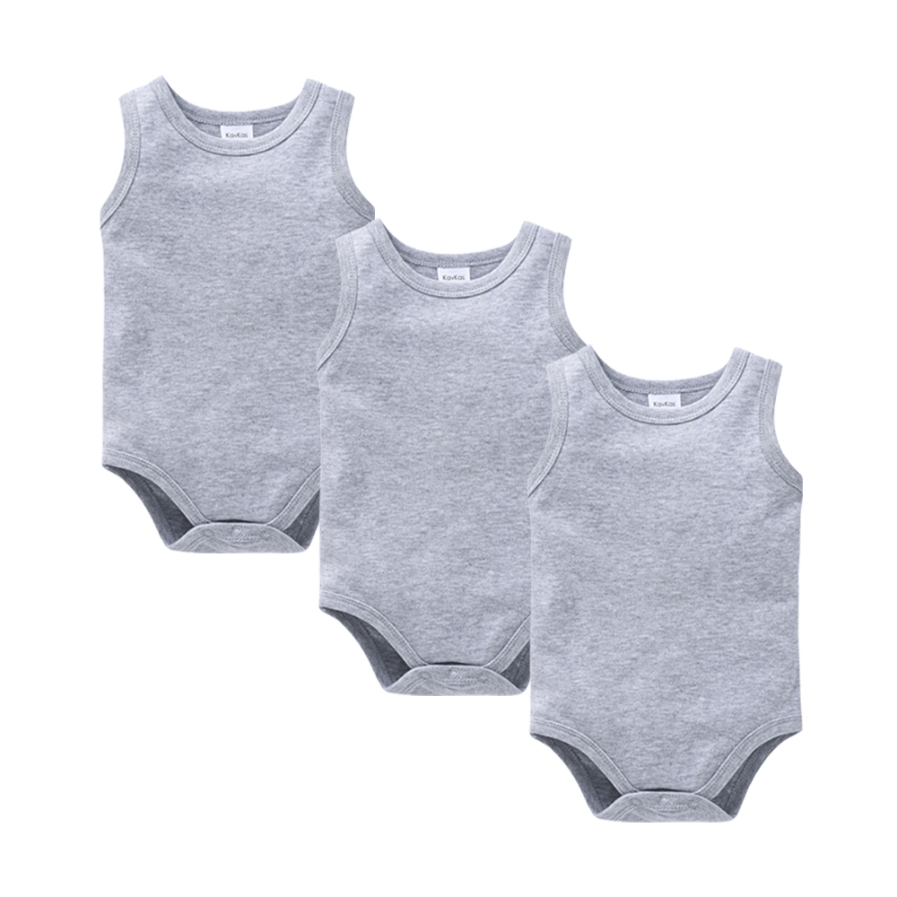 Kavkas 3 Buah Bodysuit Rompi B - Bamboo Bodysuit Baby ulasan dan harga